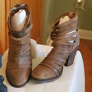 Free people cage booties